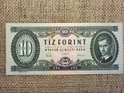 10 forint 1957 , gyönyörű 