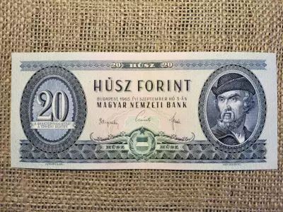 20 forint 1965 , gyönyörű 