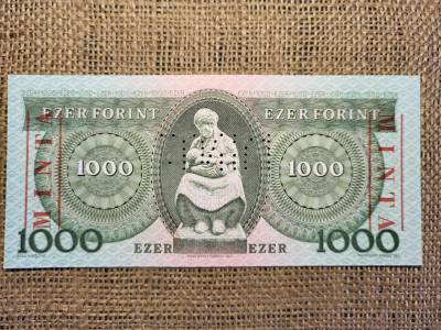 1000 forint 1993 D , UNC MINTA  , alacsony sorszám ! 279 
