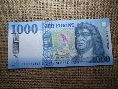 1000 forint 2017 DD , UNC