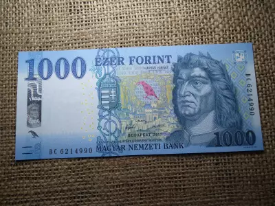 1000 forint 2017 DC , UNC