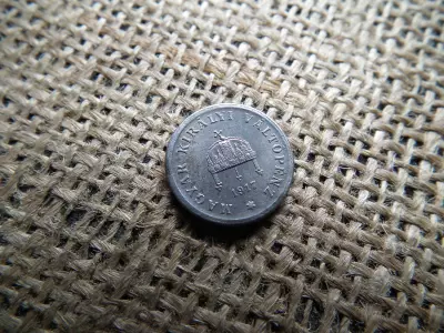 2 fillér 1917 KB 