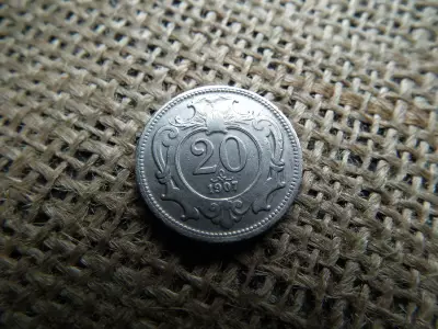 20 heller 1907 