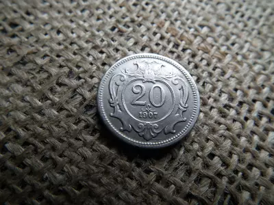 20 heller 1907 
