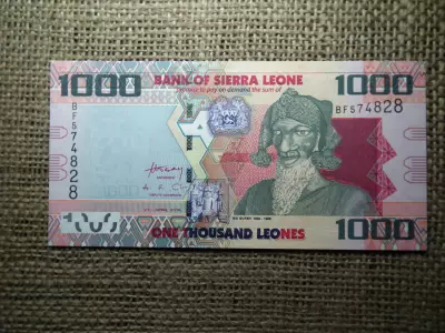 Sierra Leone 1000 leones 2010 UNC , B1