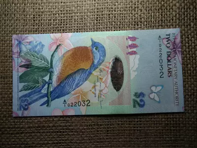 Bermuda 2 dollars 2009 , dollár , UNC , B1