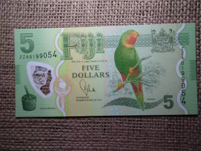 Fiji 5 dollars 2012 - 2013 ZZA , dollár , UNC , B1