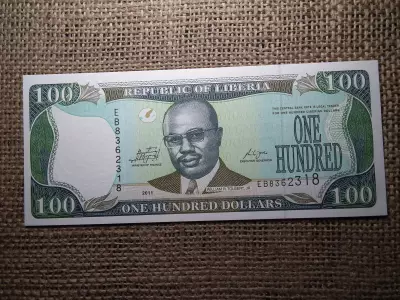 Libéria 100 dollars 2011 , dollár , UNC , B1