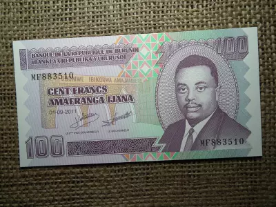 Burundi 1000 francs 2011 UNC , B1