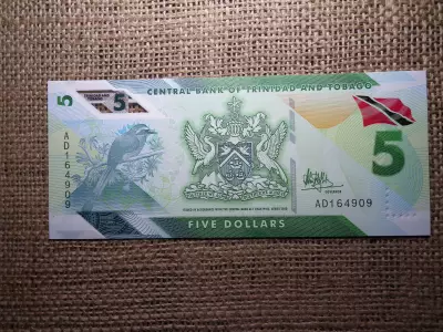 Trinidad és Tobago 5 dollars 2020 UNC , B1
