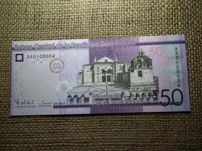 Dominikai köztársaság 50 pesos 2014 UNC , B1