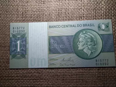 Brazília 1 cruzeiro 1972 - 1980  UNC , B1
