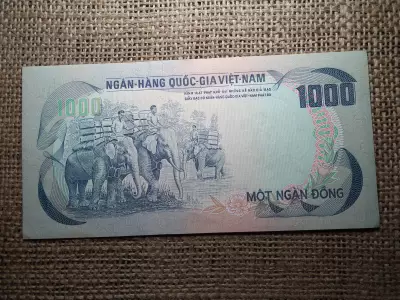Vietnám 1000 döng 1972 , dong , UNC , B1