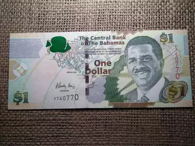 Bahamák 1 dollar 2008 UNC , B1