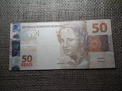 Brazília 50 reais 2010 VF , C1