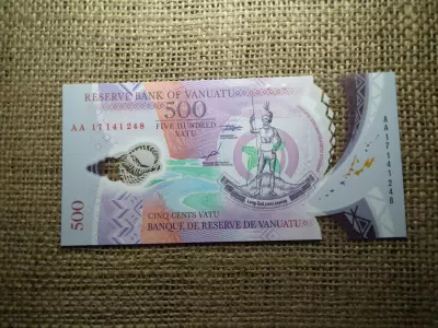 Vanuatu 500 vatu 2017 UNC , C1