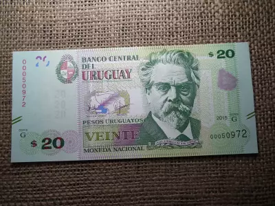 Uruguay 20 pesos 2015 UNC , C1