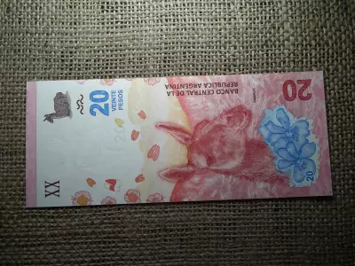 Argentína 20 pesos 2017 UNC , C1