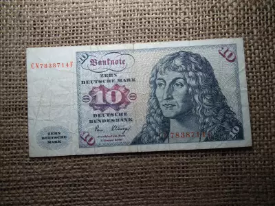 Németország 10 mark 1980 , márka , C1