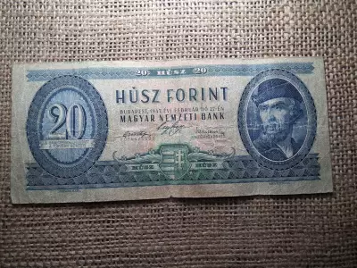 20 forint 1947 , nagyon ritka , szép  