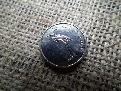 Szlovénia 20 Tolarjev 2003 , verdefényes 