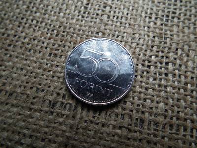 50 forint 2020 , lebegő sólyom , verdefényes  