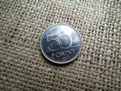 50 forint 2020 , lebegő sólyom , verdefényes  