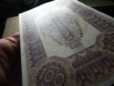 100 korona 1920 
