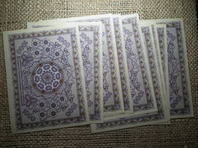 1000 korona 1922 , hajtatlan , UNC - aUNC  , ár / db  , több darab esetén sorszámkövetőben megy 