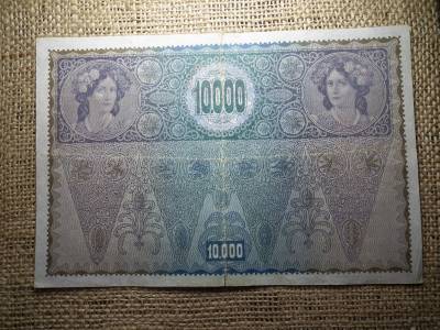 10000 korona 1918 , DÖ  , 2. típus , II. kiadás 