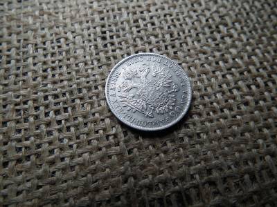 Ezüst 20 krajcár 1852 A , extra