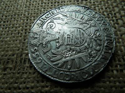 III. Ferdinánd ezüst tallér 1655 KB , nagyon szép ! 1637-1657 III. Ferdinánd ezüst tallér 1655 KB , nagyon szép ! 1637-1657