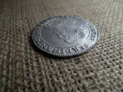 III. Ferdinánd ezüst tallér 1655 KB , nagyon szép ! 1637-1657 III. Ferdinánd ezüst tallér 1655 KB , nagyon szép ! 1637-1657