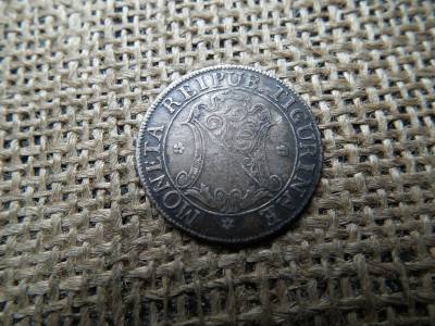 Ezüst 10 schilling 1811 , Pro deo et patria , MONETA REIPUB TIGURINAE , Svájc , ZURICH kanton 