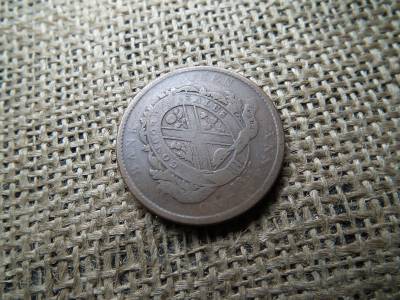 Alsó Kanada 1 Penny / 2 Sous  1837 , City Bank