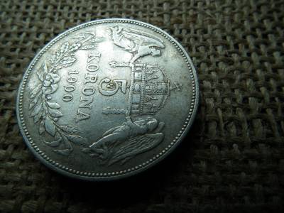 Ezüst 5 korona 1900 KB Ezüst 5 korona 1900 KB