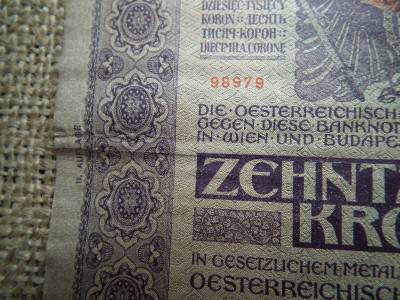 10000 korona 1918 , DÖ , 2. típus , II. kiadás 10000 korona 1918 , DÖ , 2. típus , II. kiadás