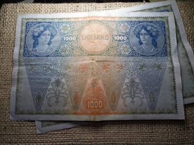 1000 korona 1902 , DÖ , II. kiadás , 2 db sorszámközeli ! 