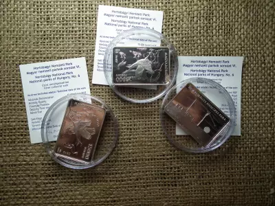 Hortobágyi Nemzeti Park  ezüst 15000 Forint 2023 + certi ! Ár/db , D