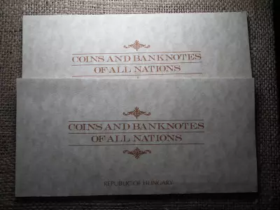 Sorszámkövető 100 Forint 1995 UNC  bankjegy bliszter 1991 50 fillér érmés boríték , bliszter  ! Ritka 