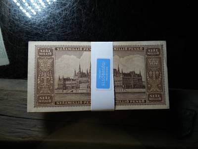 SZÁZMILLIÓ PENGŐ 1946 - 91 DARABOS KÖTEG EGYBEN!!! SZÁZMILLIÓ PENGŐ 1946 - 91 DARABOS KÖTEG EGYBEN!!!