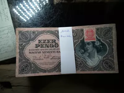 EZER PENGŐ 1945 - 100 DARABOS KÖTEG EGYBEN!!! 