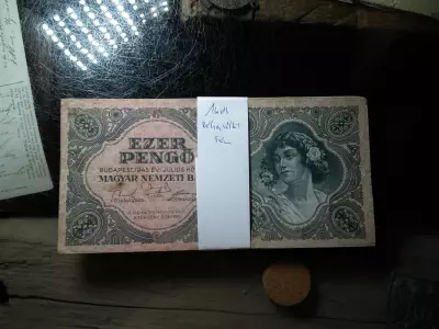 EZER PENGŐ 1945 - 16 DARABOS KÖTEG EGYBEN!!! Bélyeg nélküli ! 