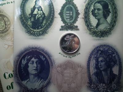 Berán Lajos forint forgalmi sor 2007 BU , Benne a tervezet ezüst 1 - 5 pengő 1938 Berán Lajos forint forgalmi sor 2007 BU , Benne a tervezet ezüst 1 - 5 pengő 1938