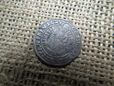 Bethlen Gábor , ezüst széles garas 1625 NB