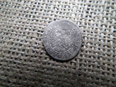 Lipót , ezüst 3 krajcár 1701 FN Lipót , ezüst 3 krajcár 1701 FN