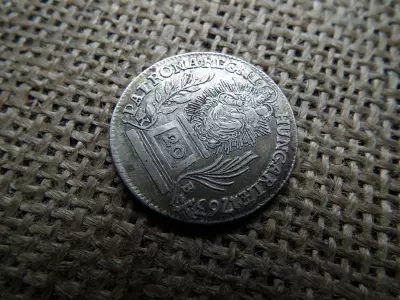 Mária Terézia ezüst 20 Krajcár 1765 KB