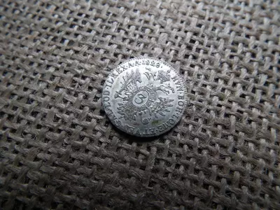 II. Ferenc ezüst 3 krajcár 1828 B 