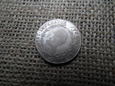 II. Ferenc ezüst 20 krajcár 1822 E II. Ferenc ezüst 20 krajcár 1822 E