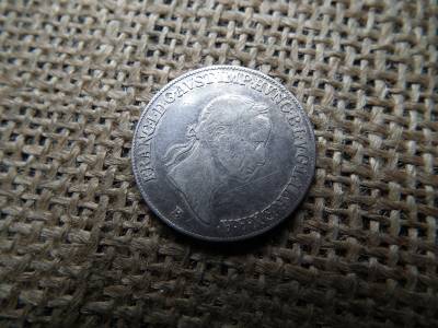 II. Ferenc ezüst 20 krajcár 1833 B II. Ferenc ezüst 20 krajcár 1833 B